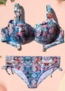 256 Жіночий купальник-бікіні з ущільненою чашкою Multicolor Shato Кольоровий