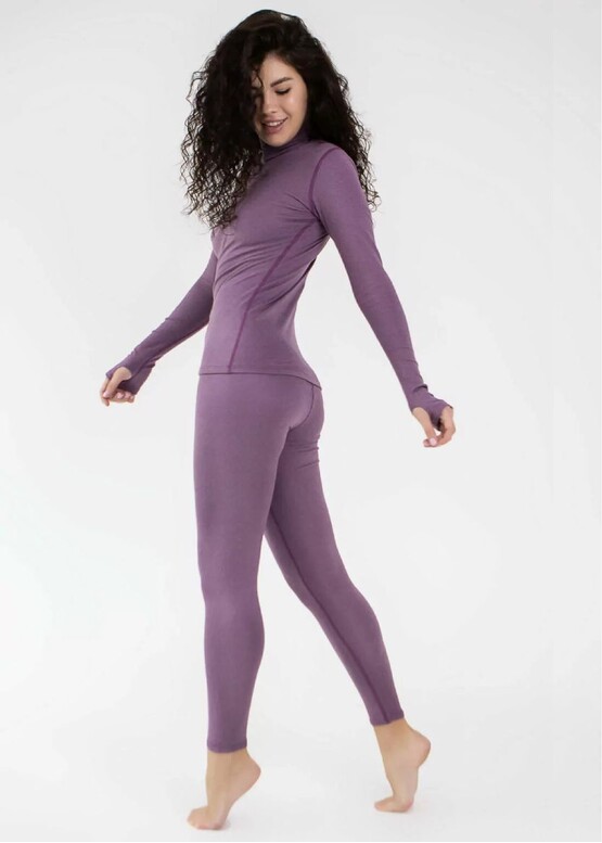 TWS5-W Термолосины женские TotalFit NORWAY Фиолетовый