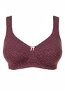 1121 Бюстгальтер з бавовни великого розміру VALMIR.A Вино в горошок
