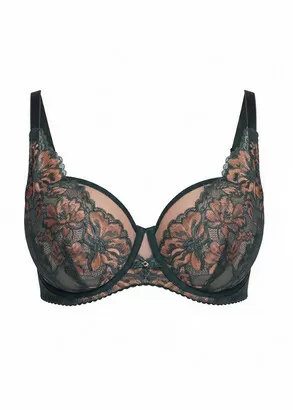 2175 Бюстгальтер з бічною підтримкою на кісточках AVA Лазурний