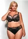 1215 Бюстгальтер больших размеров с мягкой чашкой Kris Line Blanca Черный