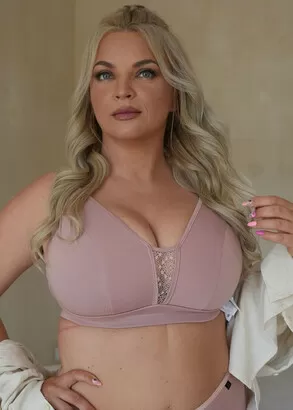 1297 Бюстгальтер без косточек с мягкой чашкой Marcella Kris Line Розовый