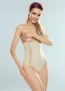 609 Высокие корректирующие трусы большого размера Viera Eldar Бежевый