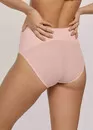 1/0432 Трусы-слип с высокой посадкой (one size) Gisela в розовом цвете вид сзади