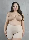 574 Безшовні моделюючі бермуди Slim Julimex Бежевий
