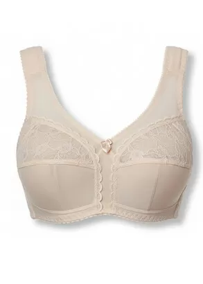 H11578 Бюстгальтер без кісточок з широкими бретелями Nana Срібляста півонія